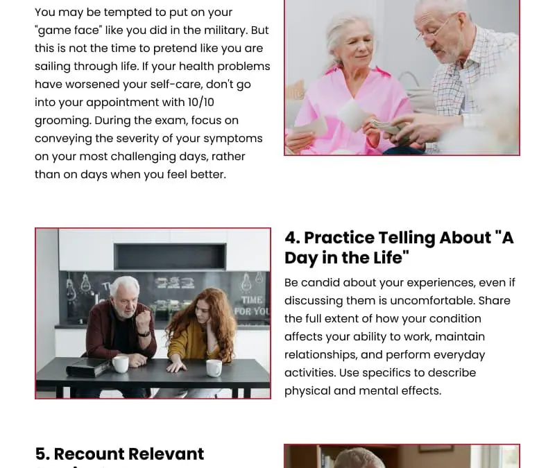 7 Steps to Prepare for Your C&P Exam