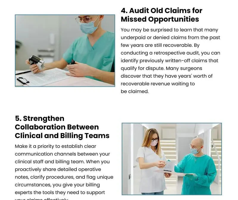 8 Tips for Surgeons to Maximize Out-of-Network Claims