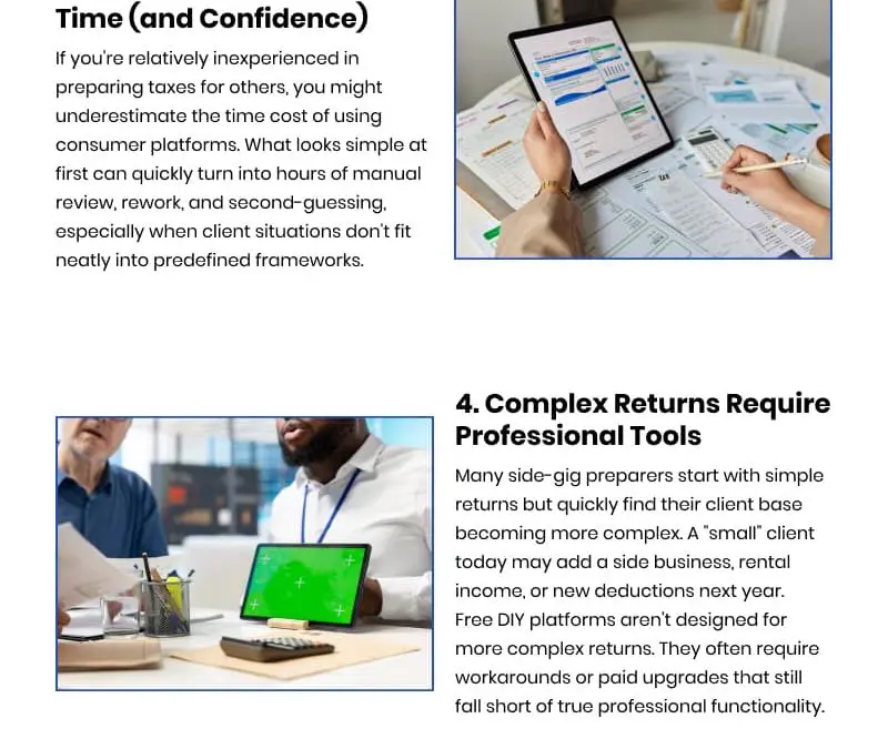 6 Ways Free DIY Tax Software Fails Preparers