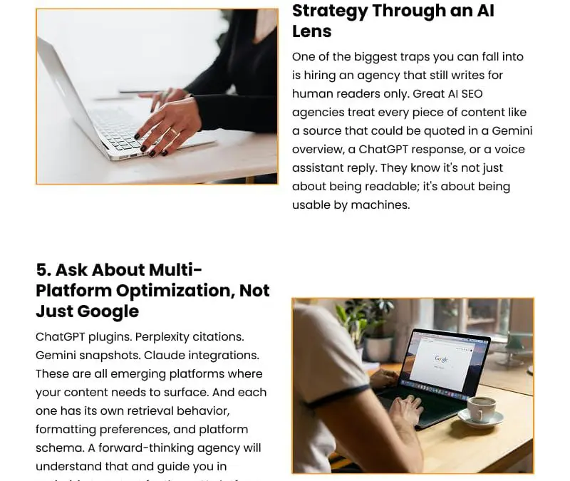 8 Ways to Choose the Right AI SEO Agency