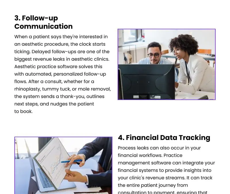 6 Aesthetic Workflow Problems CRM Can Solve