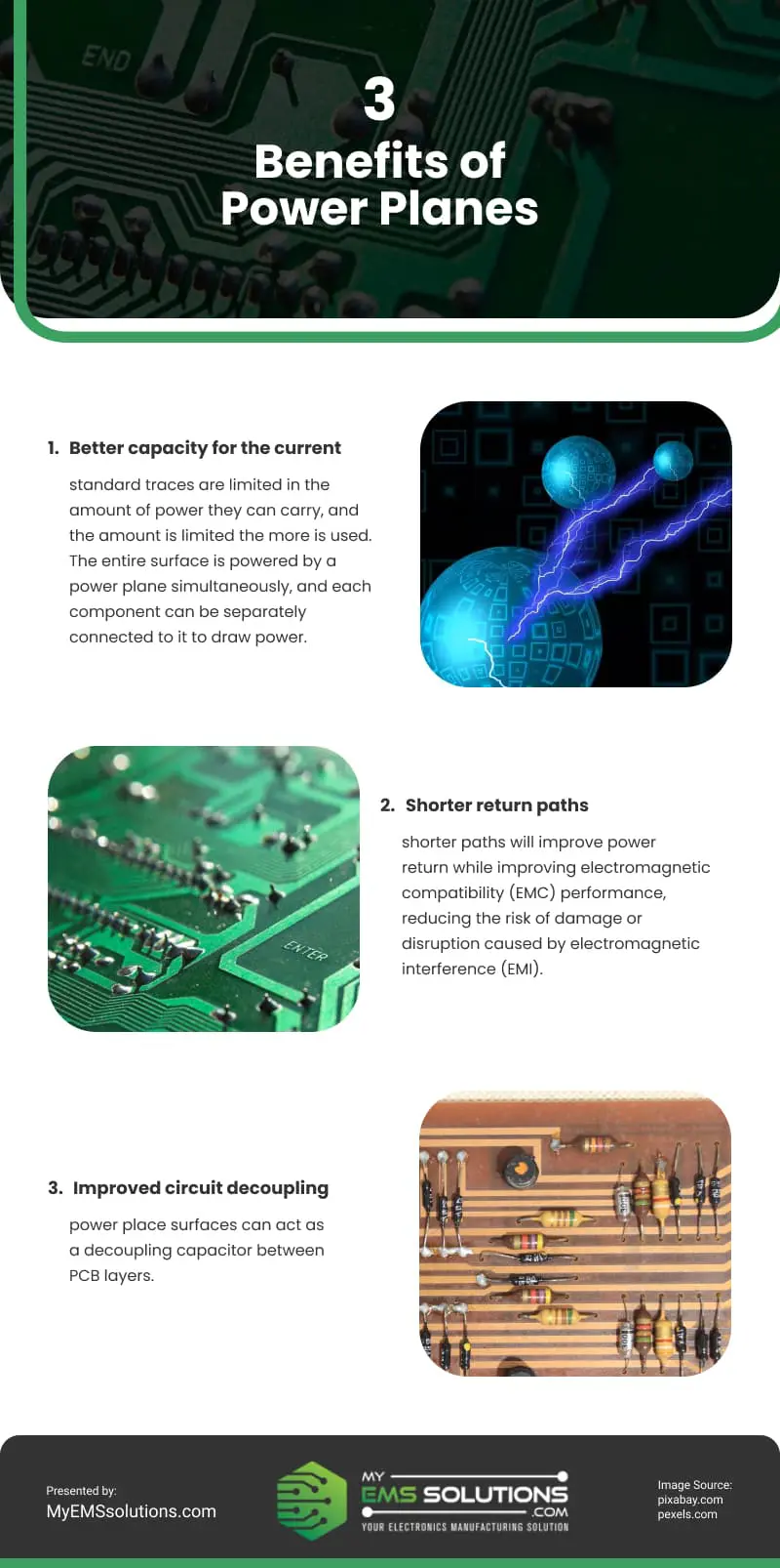 3 Benefits of Power Planes Infographic