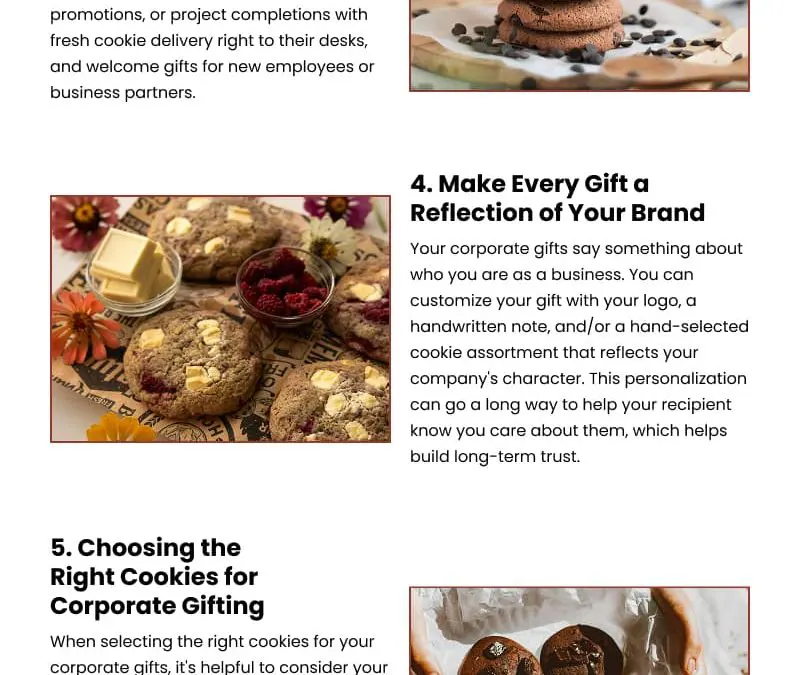 7 Cookie Gifting Tips for Better Business Ties