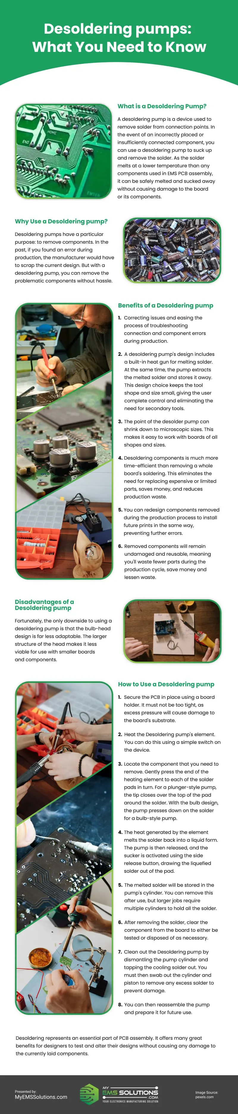Desoldering Pumps: What You Need to Know Desoldering Pumps: What You Need to Know Infographic