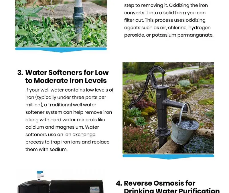 5 Iron Removal Tips for Well Water