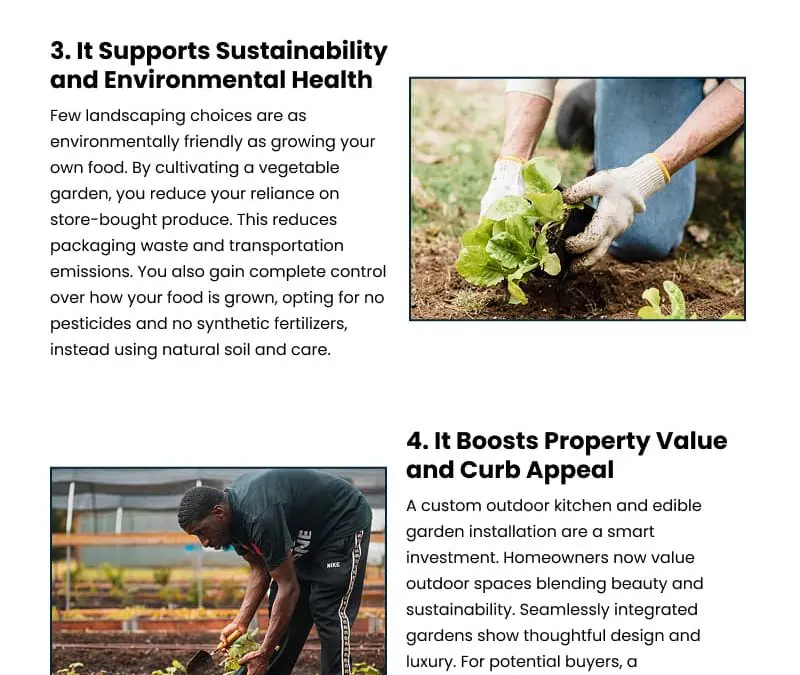 6 Reasons to Start a Backyard Vegetable Garden