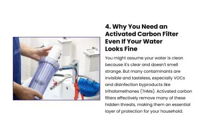 7 Reasons to Use an Activated Carbon Filter