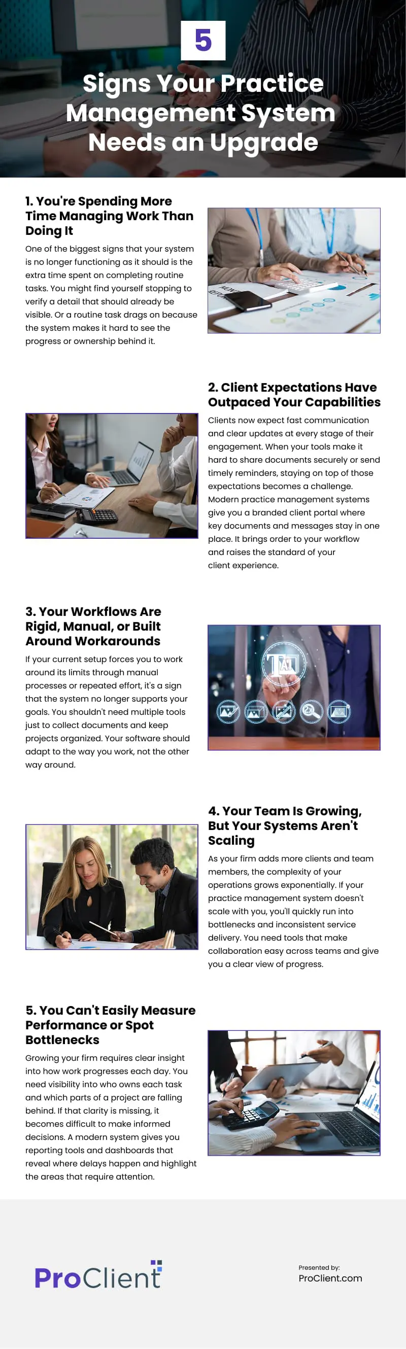 5 Signs Your Practice Management System Needs an Upgrade Infographic 5 Signs Your Practice Management System Needs an Upgrade Infographic