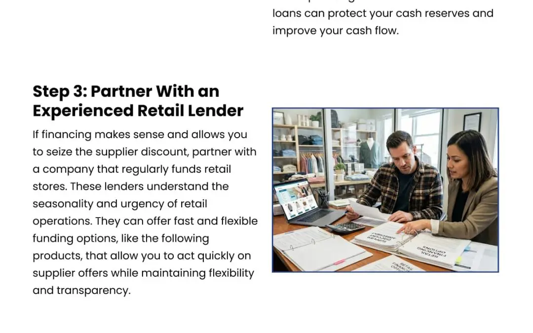 5 Steps to Take Advantage of Supplier Discounts