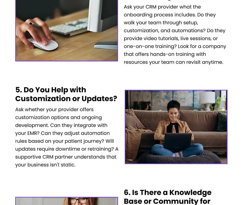 9 Things to Ask Before Selecting a CRM