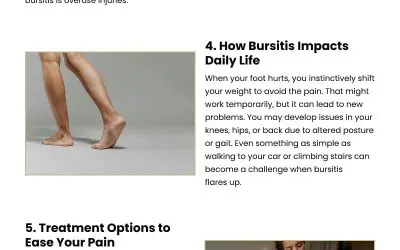 7 Facts About Foot Bursitis Pain