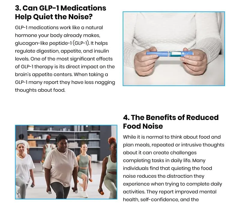 6 Facts About GLP-1 and Food Noise