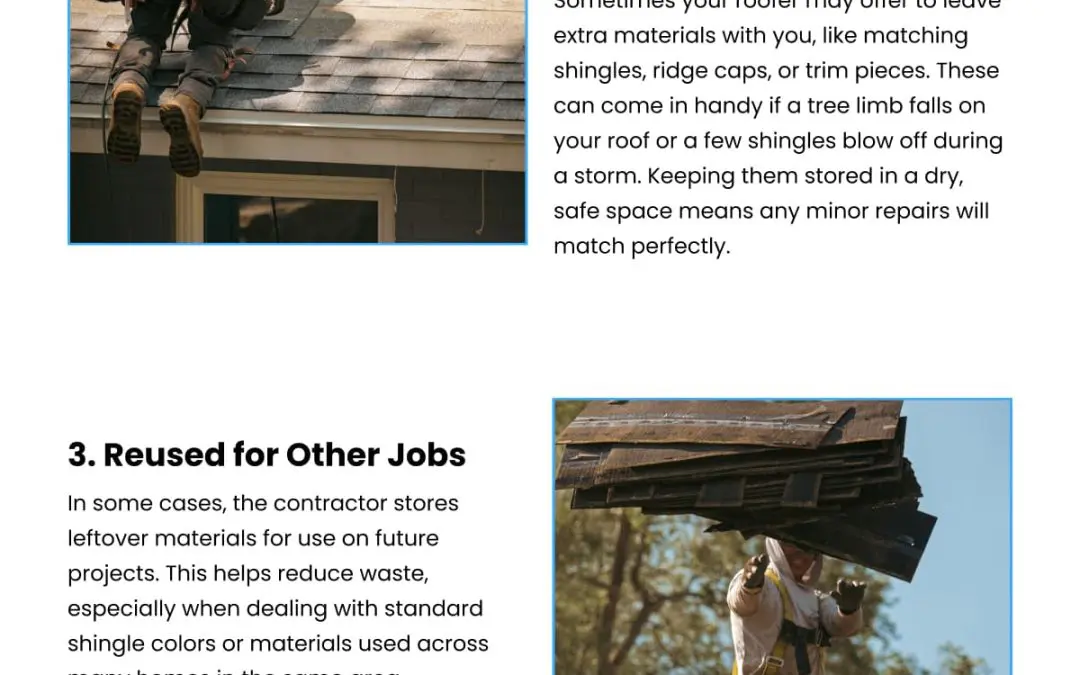 4 Facts About Leftover Roofing Materials