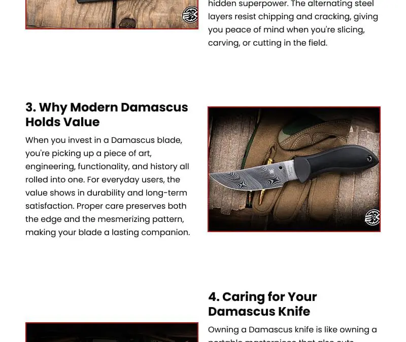5 Must-Know Damascus Steel Facts