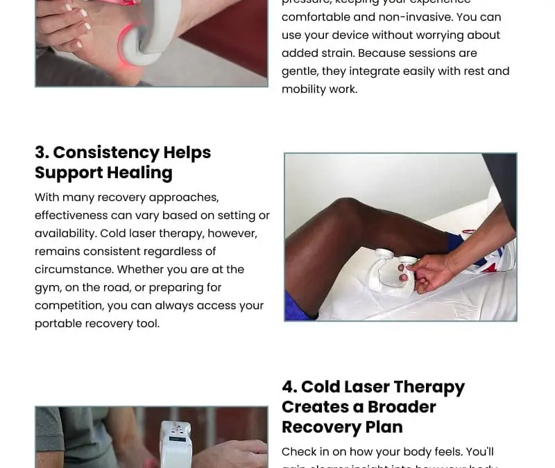 5 Reasons Athletes Need a Portable LLLT Device