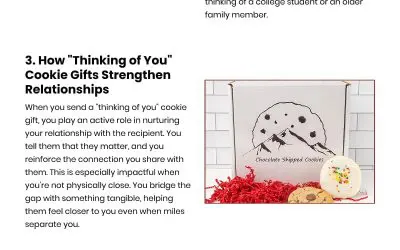 5 Reasons ‘Thinking of You’ Cookies Matter