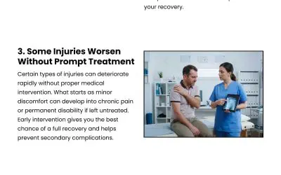 5 Reasons to See a Doctor After a Car Accident