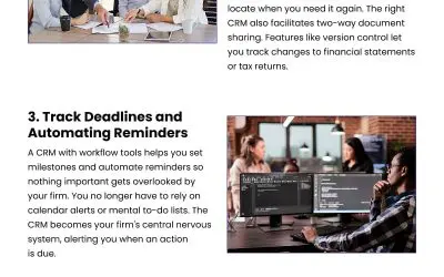 5 Ways CRM Software Helps Accountants