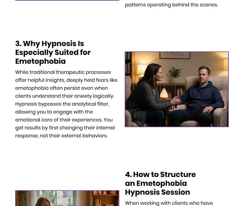 5 Ways Hypnosis Eases Vomiting Fears