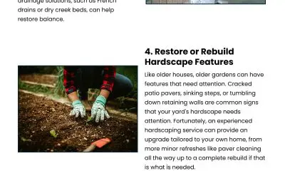 7 Ways to Refresh Mature Landscaping