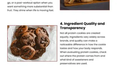 7 Protein Cookie Facts