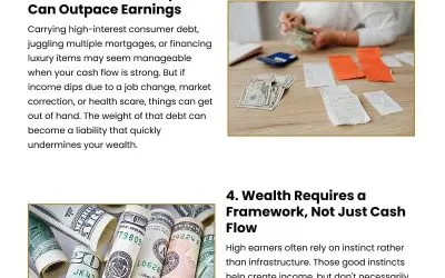 6 Reasons High Earnings Don’t Mean Greater Wealth