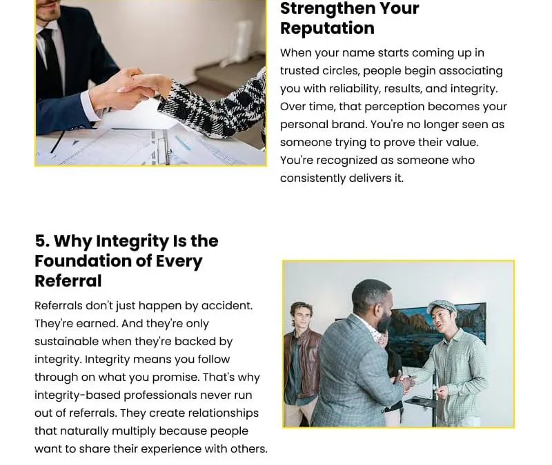 8 Reasons Referrals Beat Cold Leads