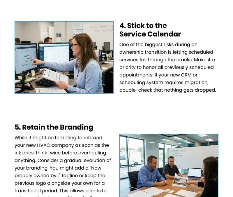 8 Retention Moves for HVAC Acquisitions