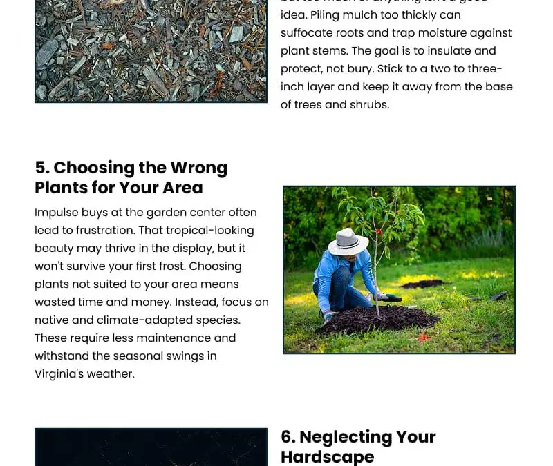 9 Spring Landscaping Mistakes to Avoid