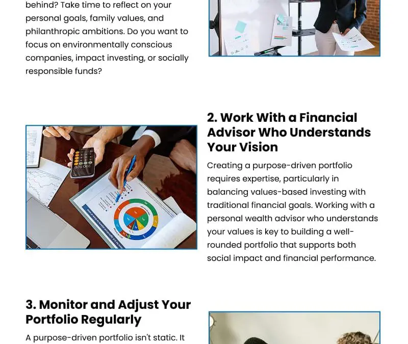3 Steps to Create a Purpose-Driven Portfolio