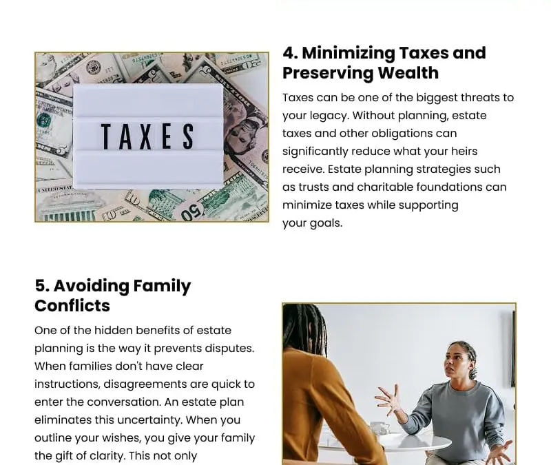 8 Steps to Protect Wealth with Estate Planning