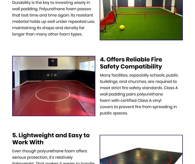 7 Ways Polyurethane Foam Improves Wall Safety