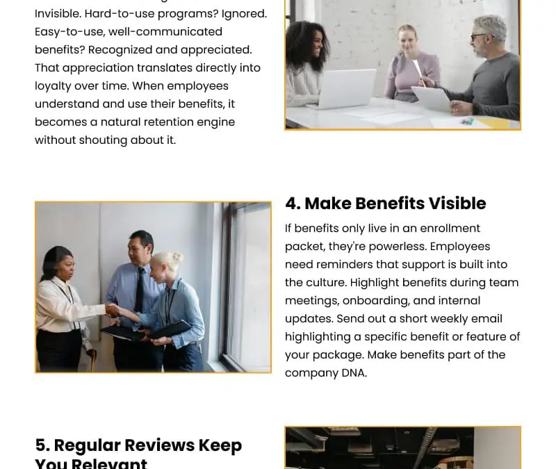 7 Ways Smarter Benefits Retain Top Employees
