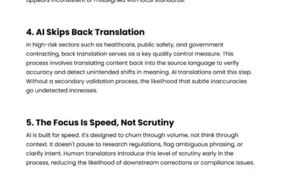 8 Key Translation Steps AI Skips