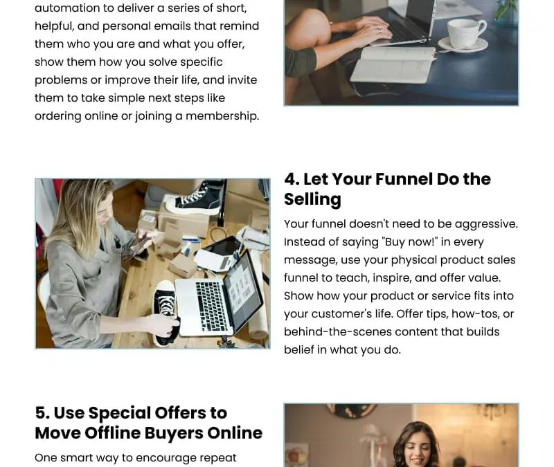 7 Funnel Strategies to Turn Walk-Ins into Online Buyers