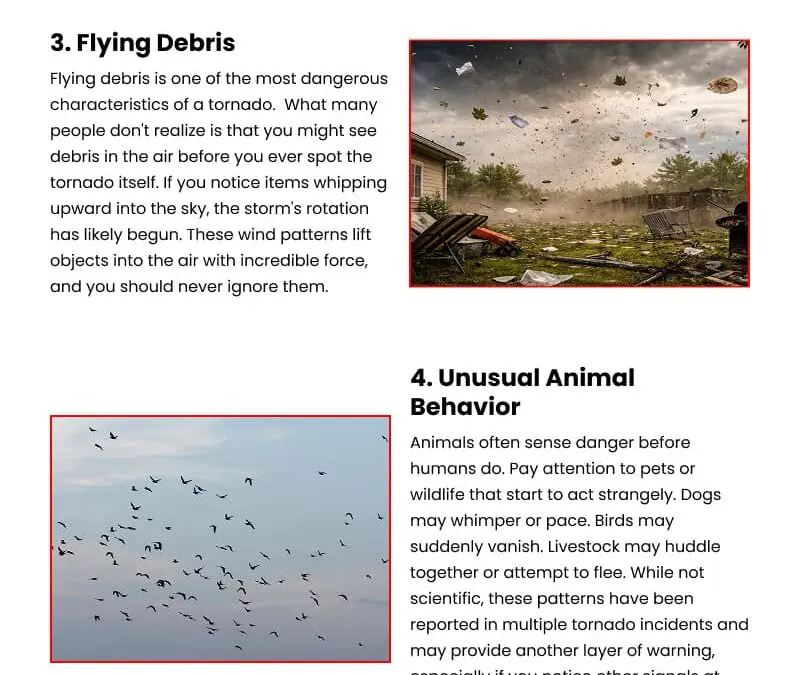 6 Life-Saving Tornado Warnings