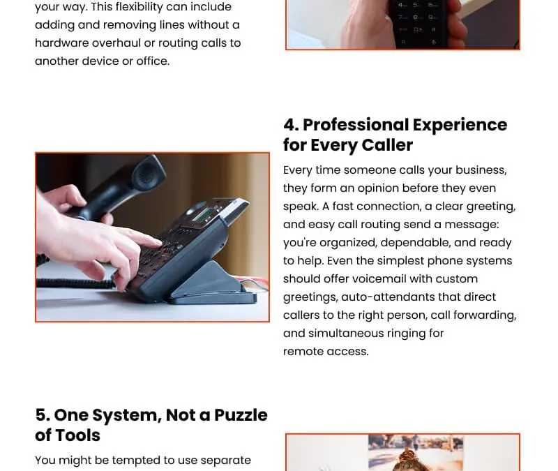 7 Phone Features Small Businesses Rely On