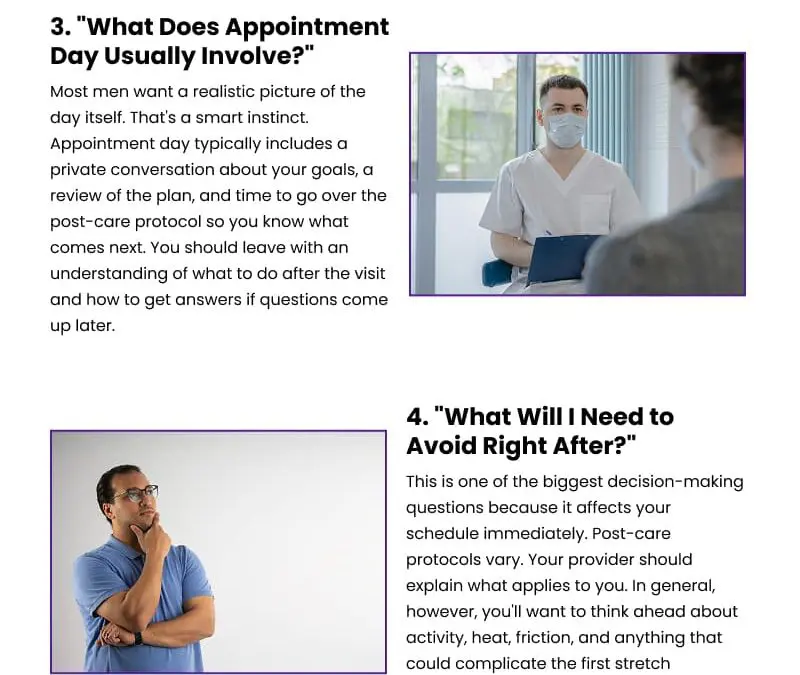 6 Questions Men Ask Before HA Girth Enhancement