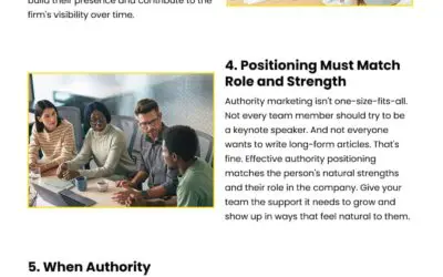 7 Reasons Authority Marketing Works for Teams