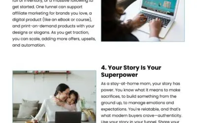 6 Reasons Stay-at-Home Moms Thrive with Funnels