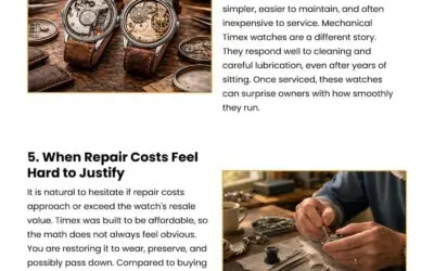 8 Reasons to Repair a Vintage Timex