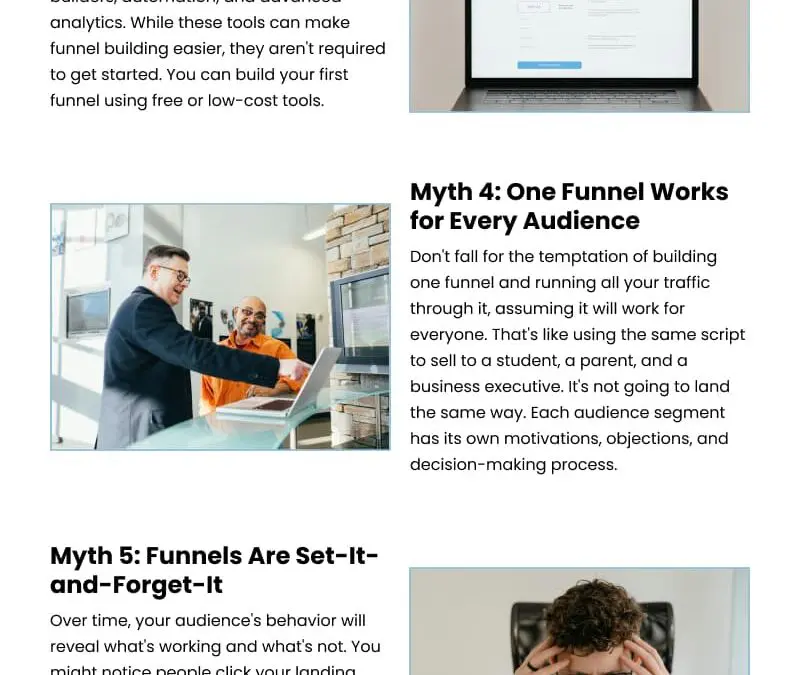 7 Sales Funnel Myths Debunked