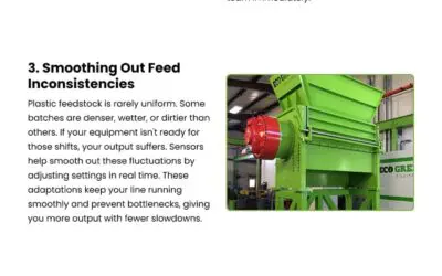5 Sensor Benefits for Plastic Recycling Machines
