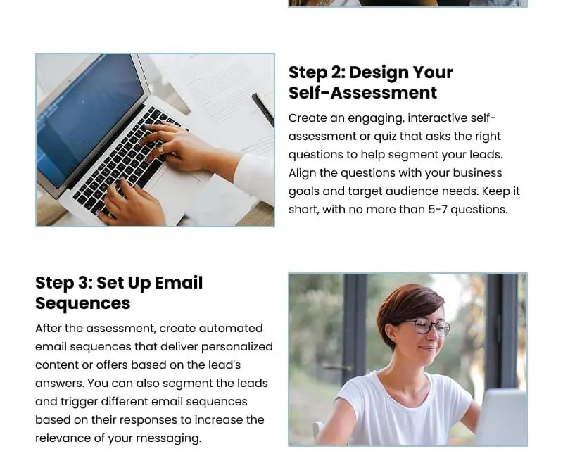 4 Steps to Build an Automated Self-Assessment Funnel