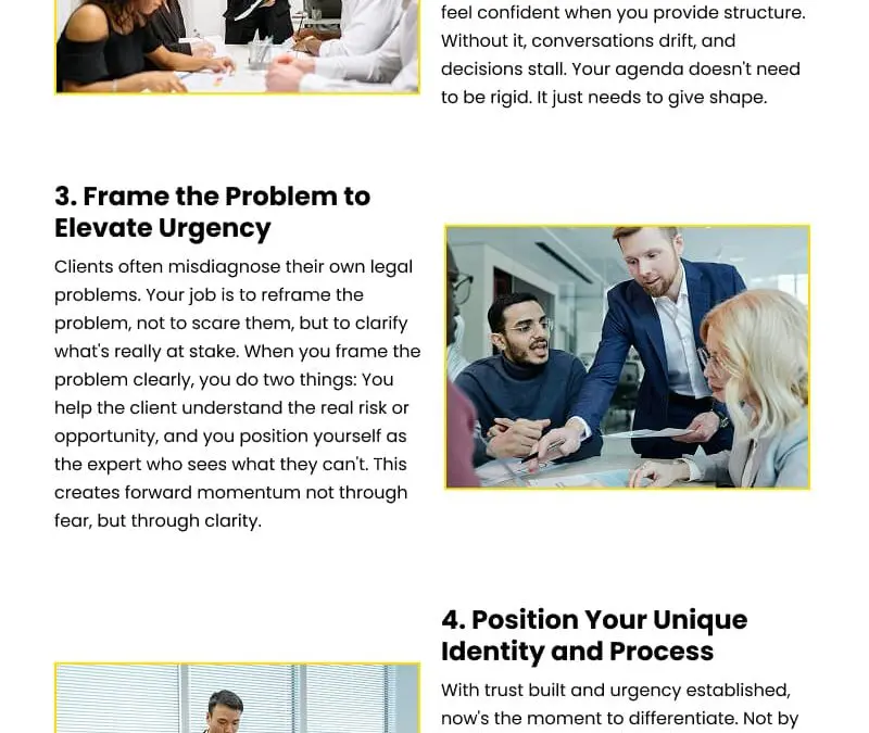 5 Steps to Master the Legal Sales Process