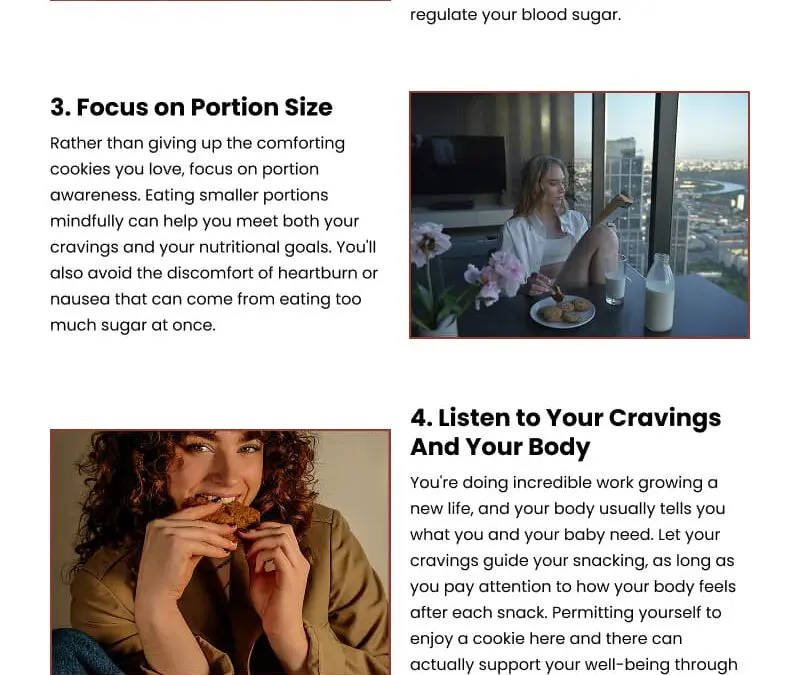 6 Tips for Pregnancy Cookie Cravings
