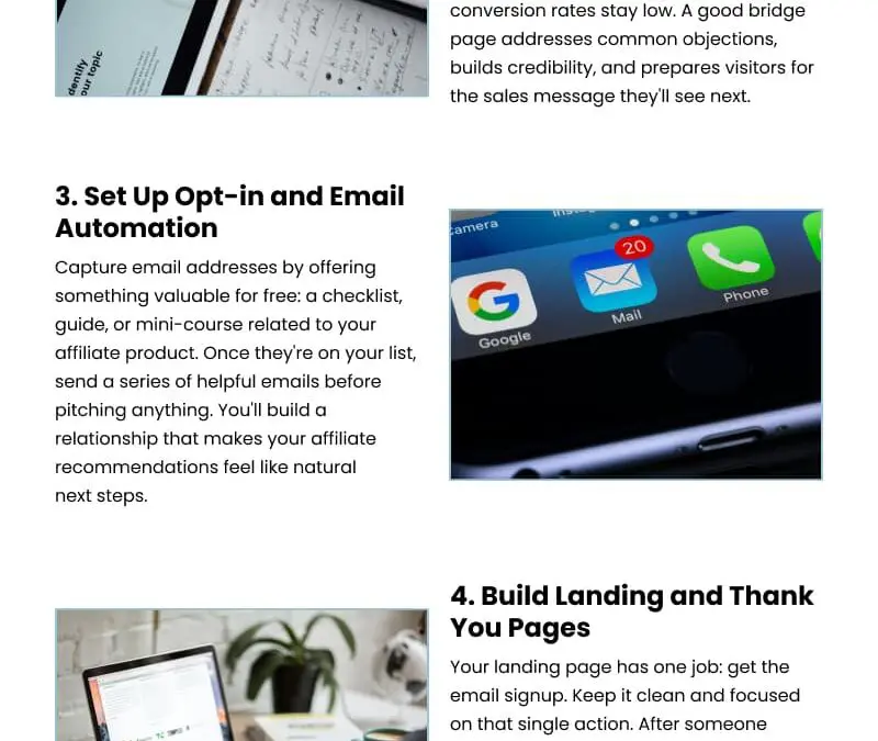 5 Tips to Build an Affiliate Marketing Funnel