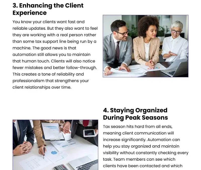 6 Ways Automation Improves Tax Communication