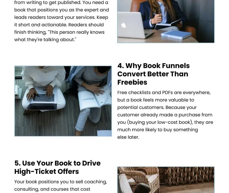 7 Ways Book Funnels Showcase Your Expertise
