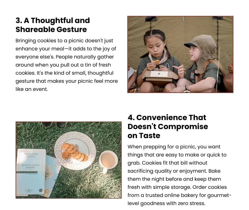 6 Ways Cookies Make Every Picnic Better